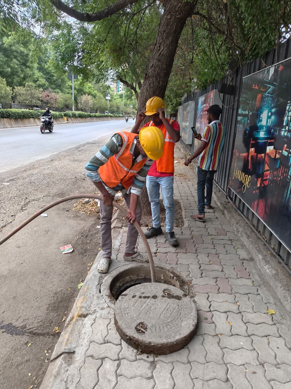 Public Street Sweeping & Disinfection Drive