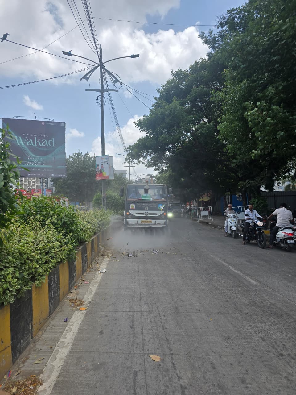 Sanitation Work Supervision at Vishal Nagar
