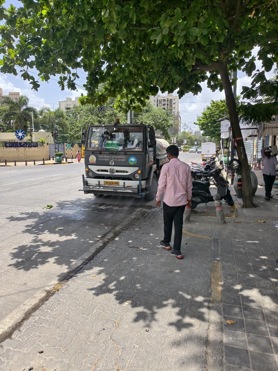 Pimple Nilakh Cleanliness & Green Campaign